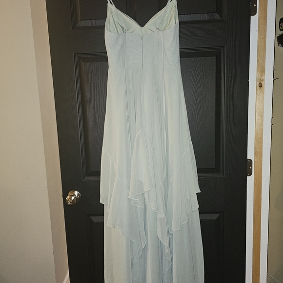 Sage green Azazie size A6 - Picture 3 of 3